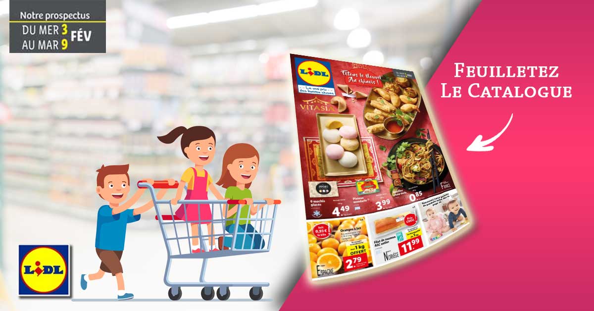 Catalogue Lidl Du 3 Au 9 Février 2021