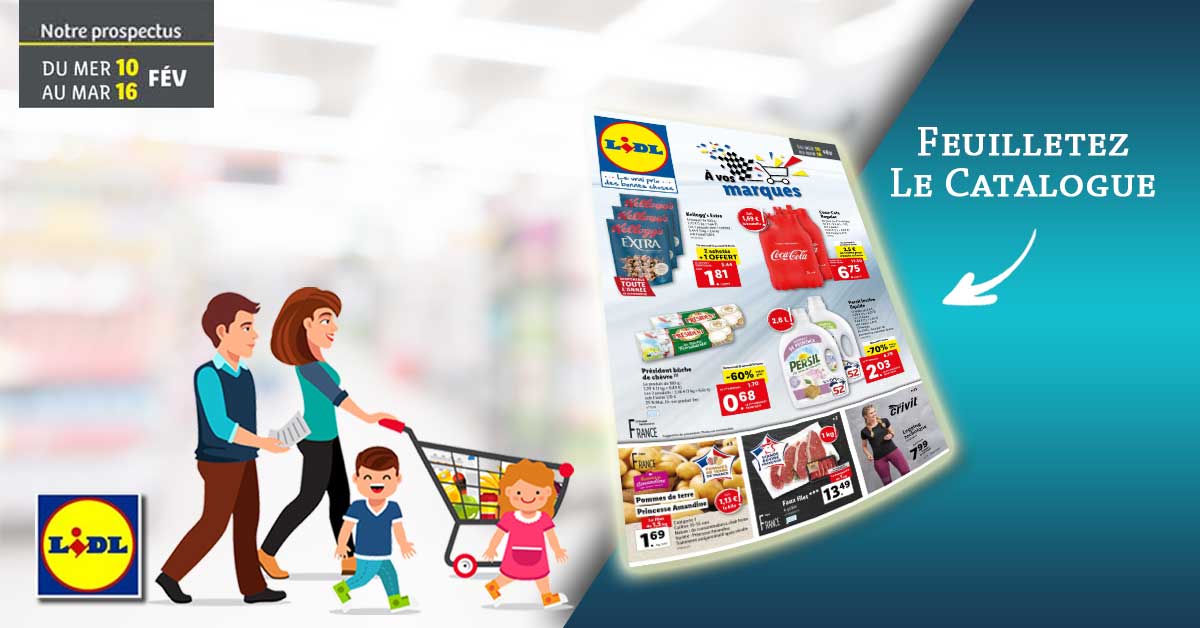 Catalogue Lidl Du 10 Au 16 Février 2021