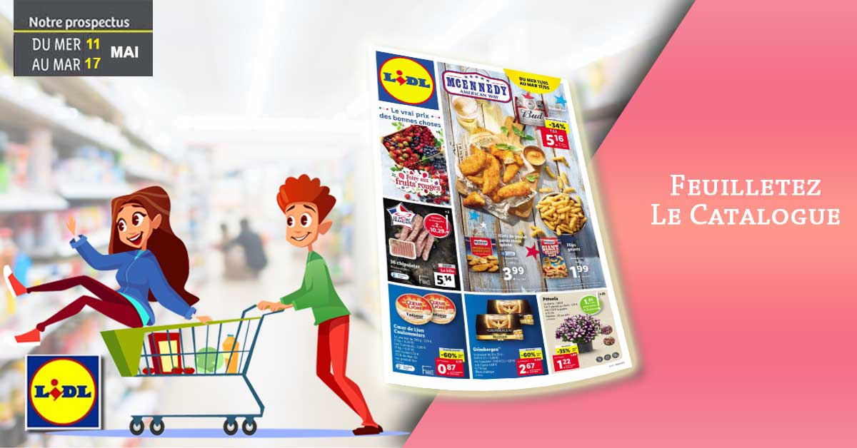 Catalogue Lidl Du 11 Au 17 Mai 2022 en ligne