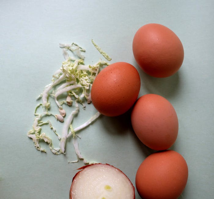 5 aliments anti-âge à intégrer dans votre alimentation pour préserver l'éclat de votre peau fresh eggs green vegetables healthy food bright kitchen