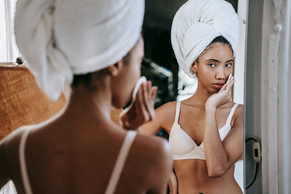 Maquillage et peau sensible : comment se maquiller sans déclencher de réactions ? gentle skincare routine cleansing sensitive skin morning