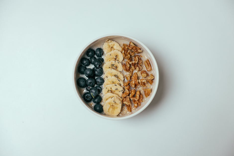 healthy winter food bowl nuts seeds citrus fruits omega 3