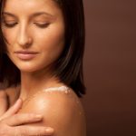 healthy glowing skin close-up natural light beauty skincare
