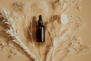 castor oil natural beauty skincare bottle plant seeds landscape