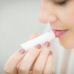 woman soft lips skincare routine beauty landscape