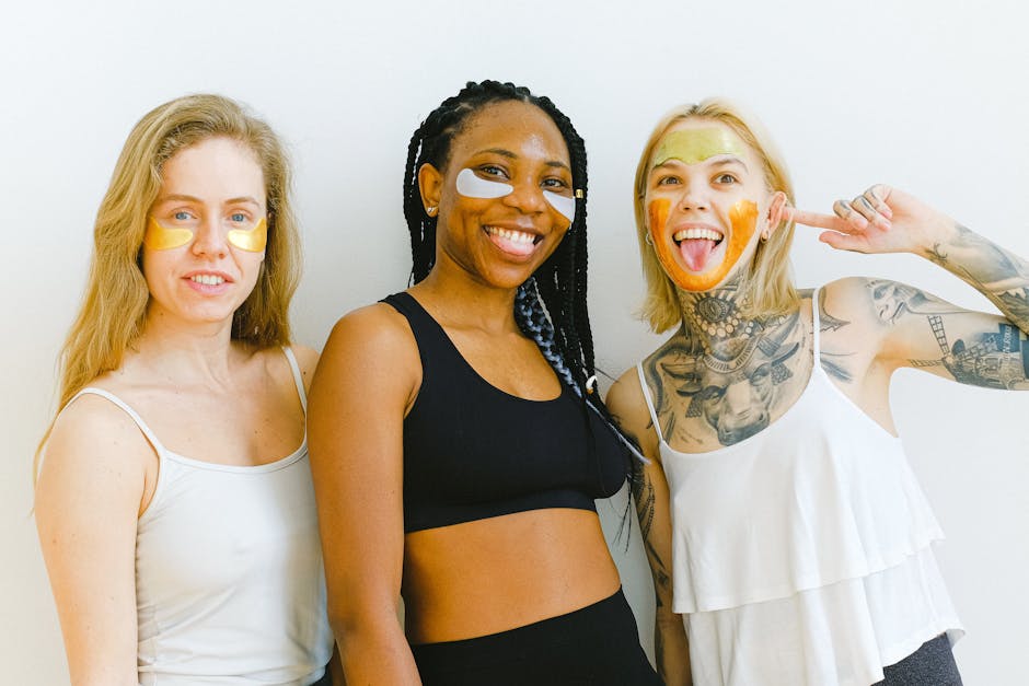 Sérum huile visage : pourquoi adopter ce soin concentré dans votre routine ? different skin types women faces skincare diversity
