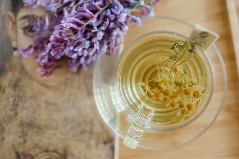 Le thé et la peau : bienfaits des polyphénols, du thé vert au thé blanc chamomile tea bags eye care depuff
