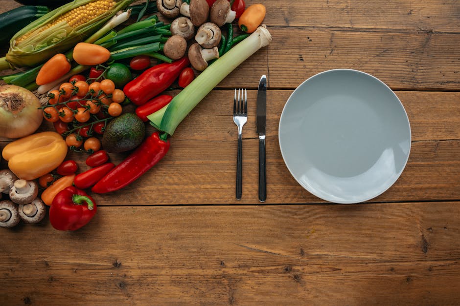 Routine beauté de rentrée : les gestes essentiels pour retrouver éclat et vitalité healthy colorful vegetables water glass wooden table nutrition
