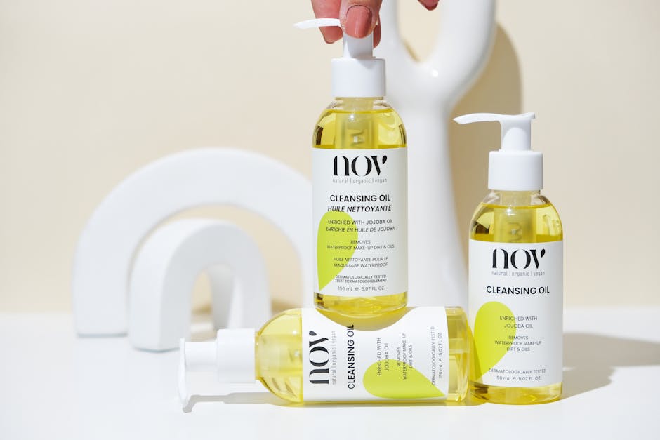 Se démaquiller sans coton : toutes les méthodes pour une peau nette et respectée natural plant oils for face cleansing skincare routine