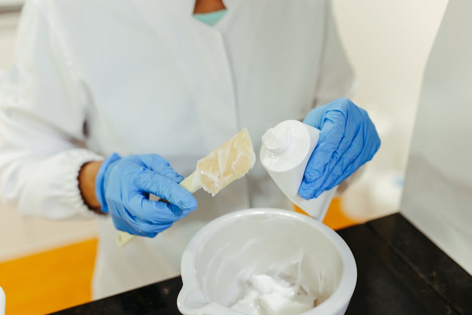 Tests d'efficacité des soins visage : ce qui se passe vraiment avant qu'une crème arrive chez vous cosmetic cream stability test laboratory tubes temperature controlled